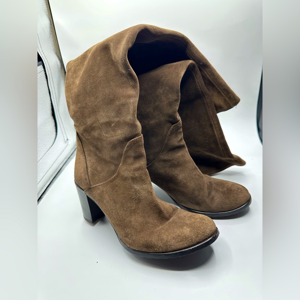 Brown boots size 8/38